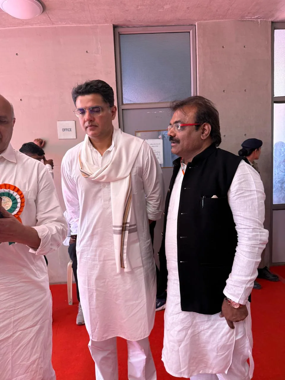 Dr. Shivanand Hulyalkar in conversation with Shri Sachin Pilot